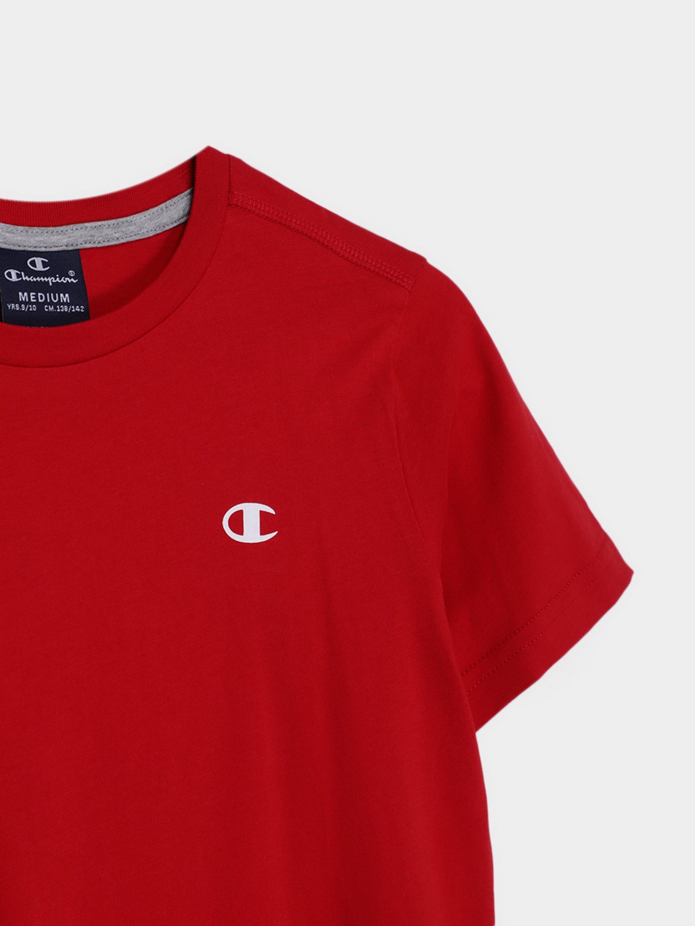 Футболка Champion CREWNECK T-SHIRT модель cha304935-OXGM/HTR Фото