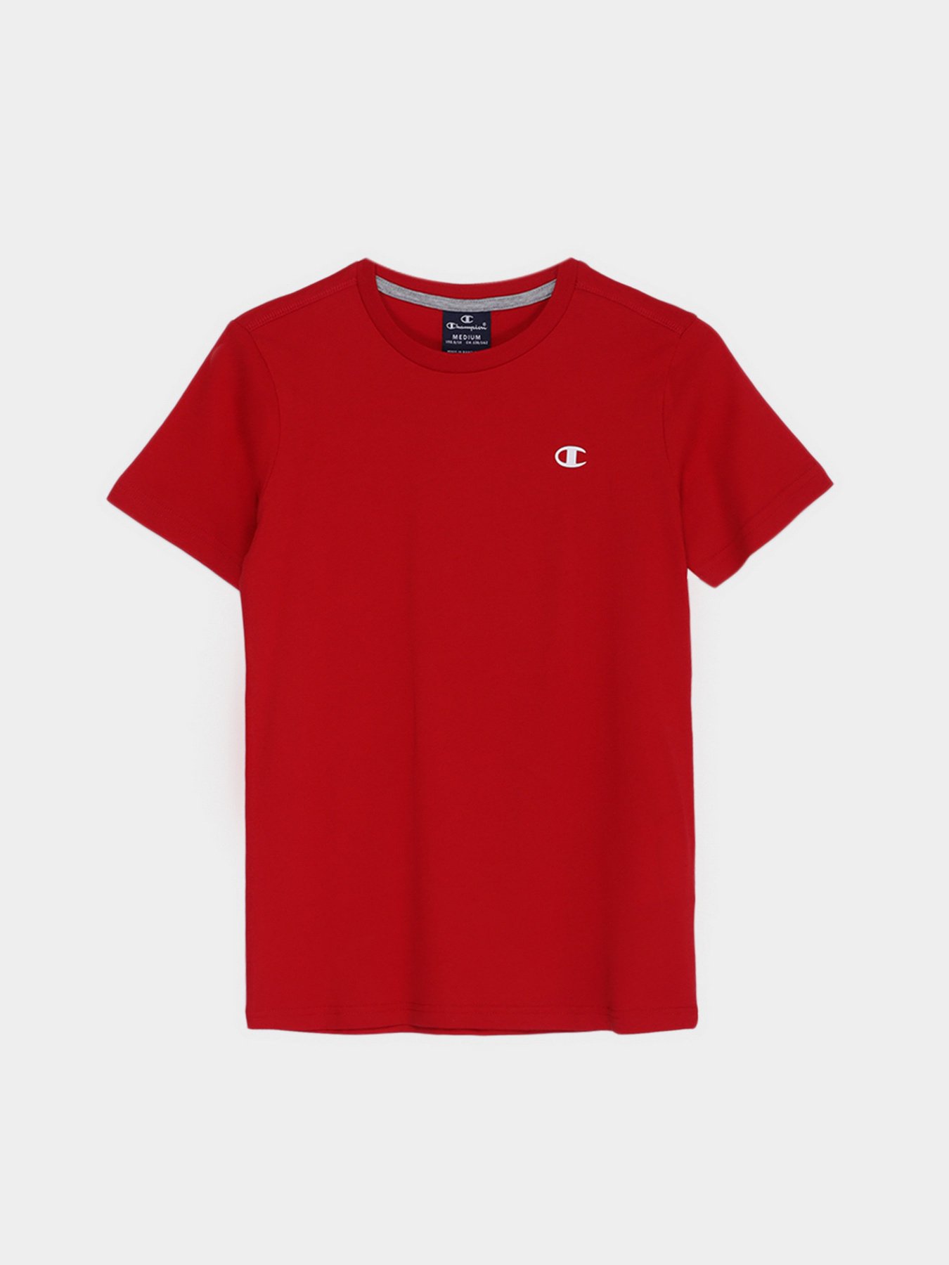 Футболка Champion CREWNECK T-SHIRT модель cha304935-OXGM/HTR Фото