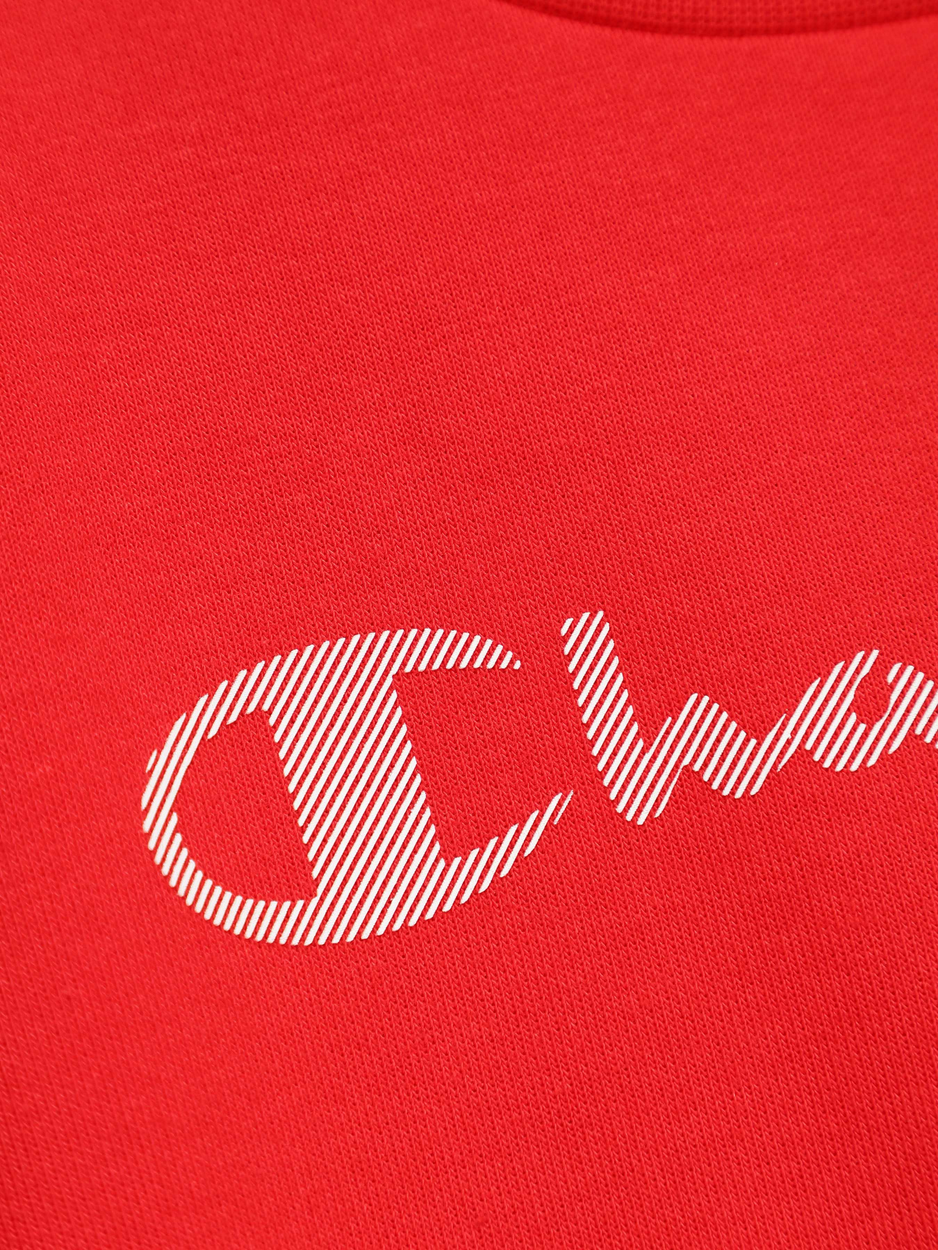 Свитшот Champion модель 305165_червоний з білим Фото