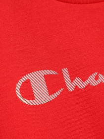 Свитшот Champion модель 305165_червоний з білим Фото