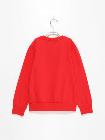 Свитшот Champion модель 305165_червоний з білим Фото