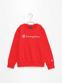 Світшот Champion модель 305165_червоний з білим Фото
