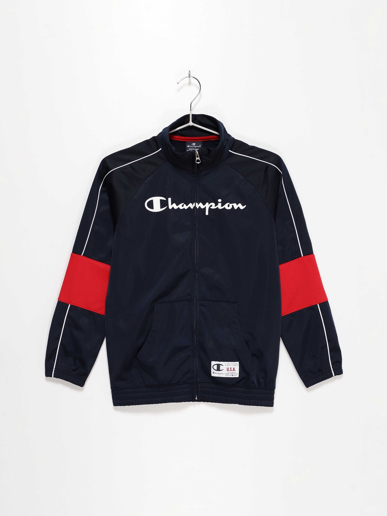 Кофта спортивная Champion модель 3056405_т.синій комб. Фото