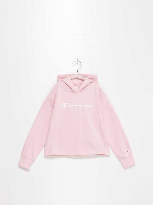 Худі Champion модель 403792_рожевий з білим Фото