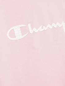 Худі Champion модель 403792_рожевий з білим Фото