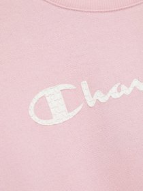 Світшот Champion модель 403795_рожевий з білим Фото