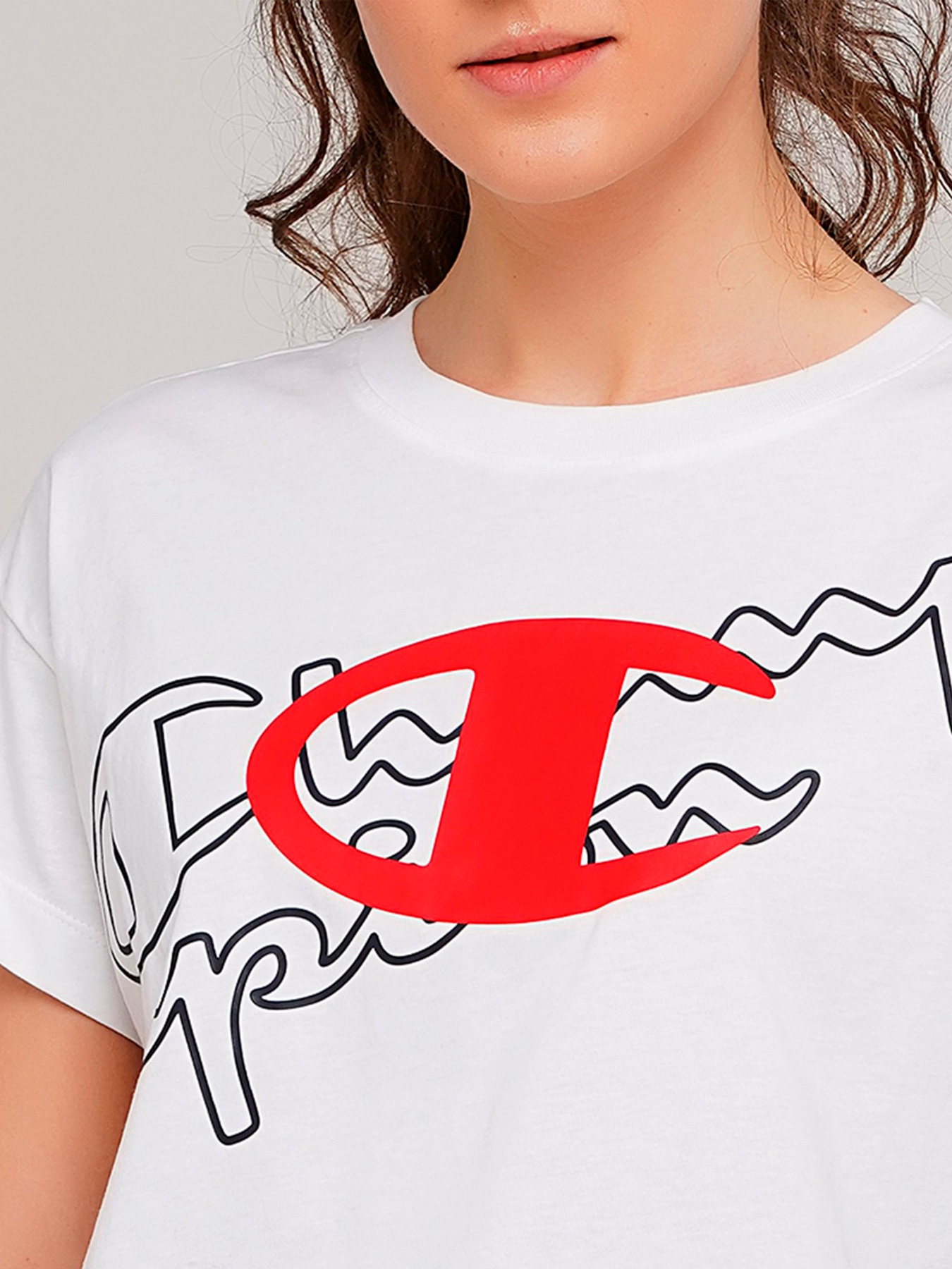 Футболки и поло Champion модель cha112606-WHT Фото