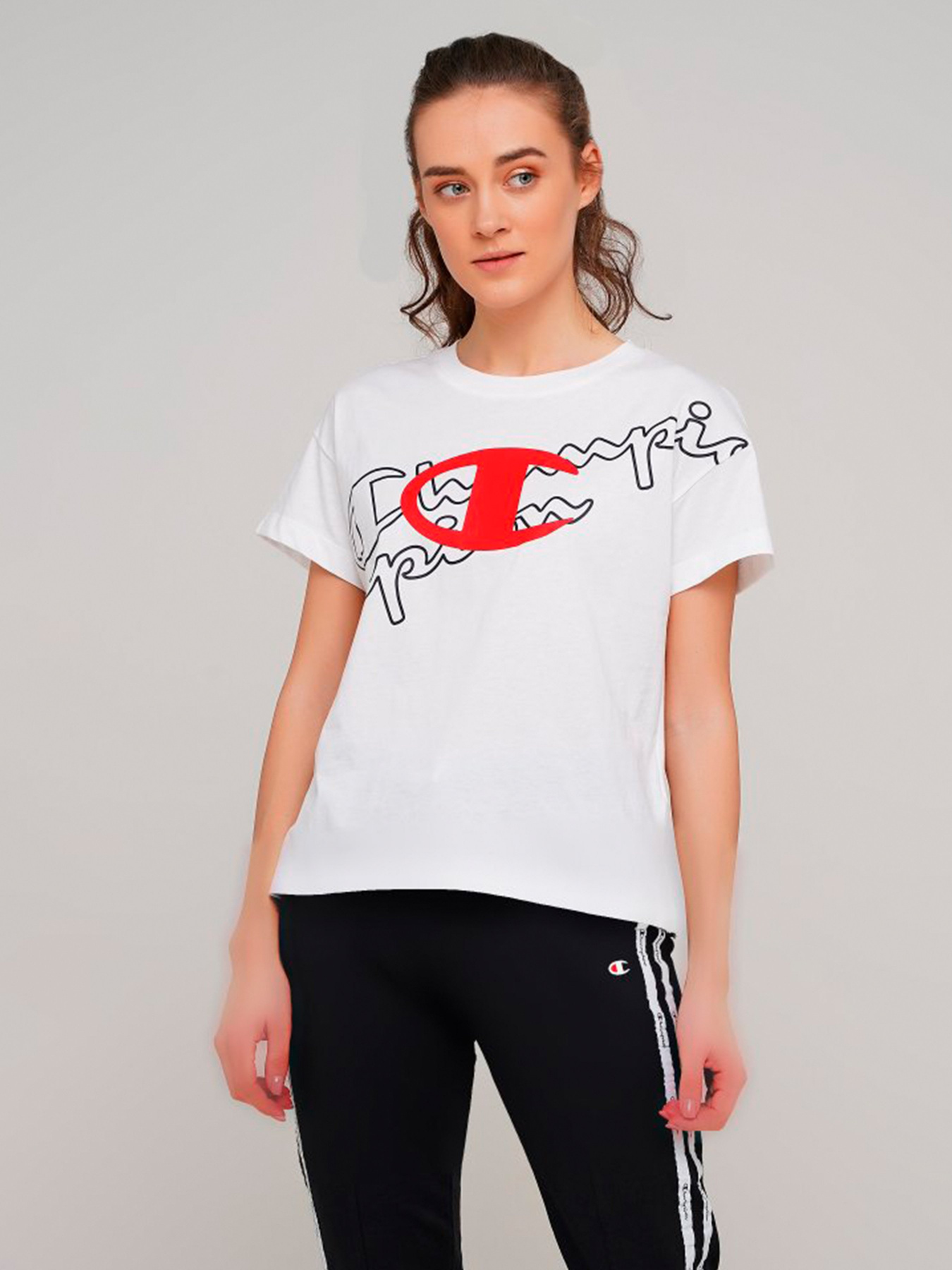 Футболки и поло Champion модель cha112606-WHT Фото