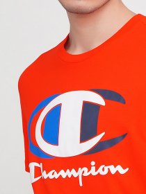 Футболки и поло Champion модель cha214309-FER Фото