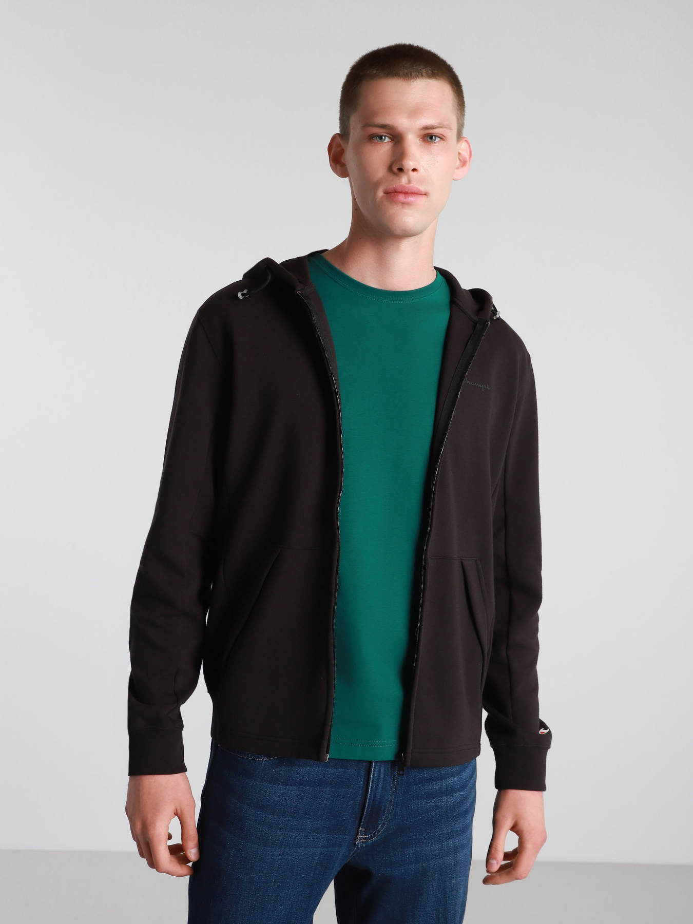 Спортивна кофта Champion модель cha215918-NBK Фото