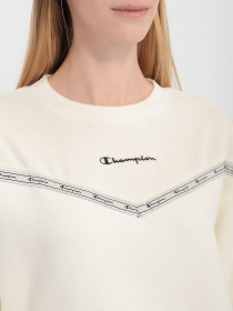 Свитшот Champion CREWNECK SWEATSHIRT модель cha114438-OFW/OFW Фото