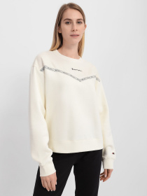 Свитшот Champion CREWNECK SWEATSHIRT модель cha114438-OFW/OFW Фото