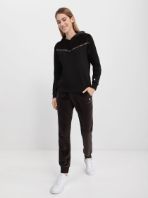 Штаны спортивные Champion RIB CUFF PANTS модель cha114439-NBK Штаны спортивные Champion RIB CUFF PANTS модель cha114439-NBK Фото