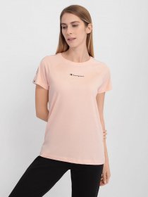 Футболка Champion CREWNECK T-SHIRT модель cha114720-PKN Фото