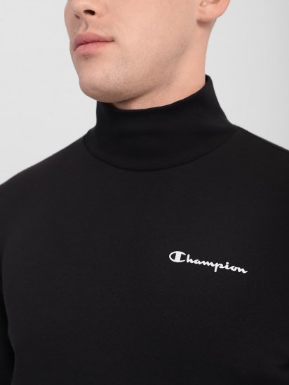 Світшот Champion MOCK TURTLE NECK LONG SLEEVES T-SHIRT модель cha214754-NBK — фото 3 - INTERTOP