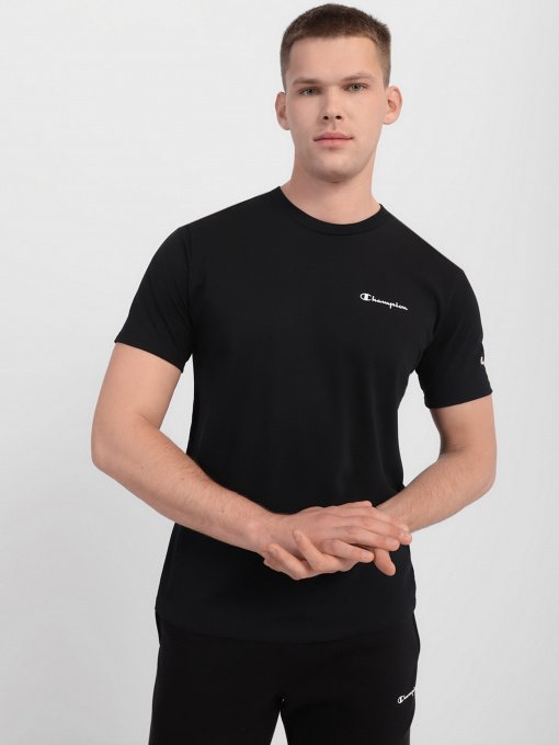 Футболки і поло Champion CREWNECK T-SHIRT модель cha214755-NBK Фото