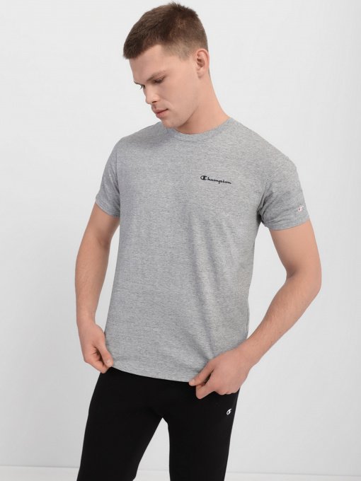 Футболка Champion CREWNECK T-SHIRT модель cha214755-NOXM Фото