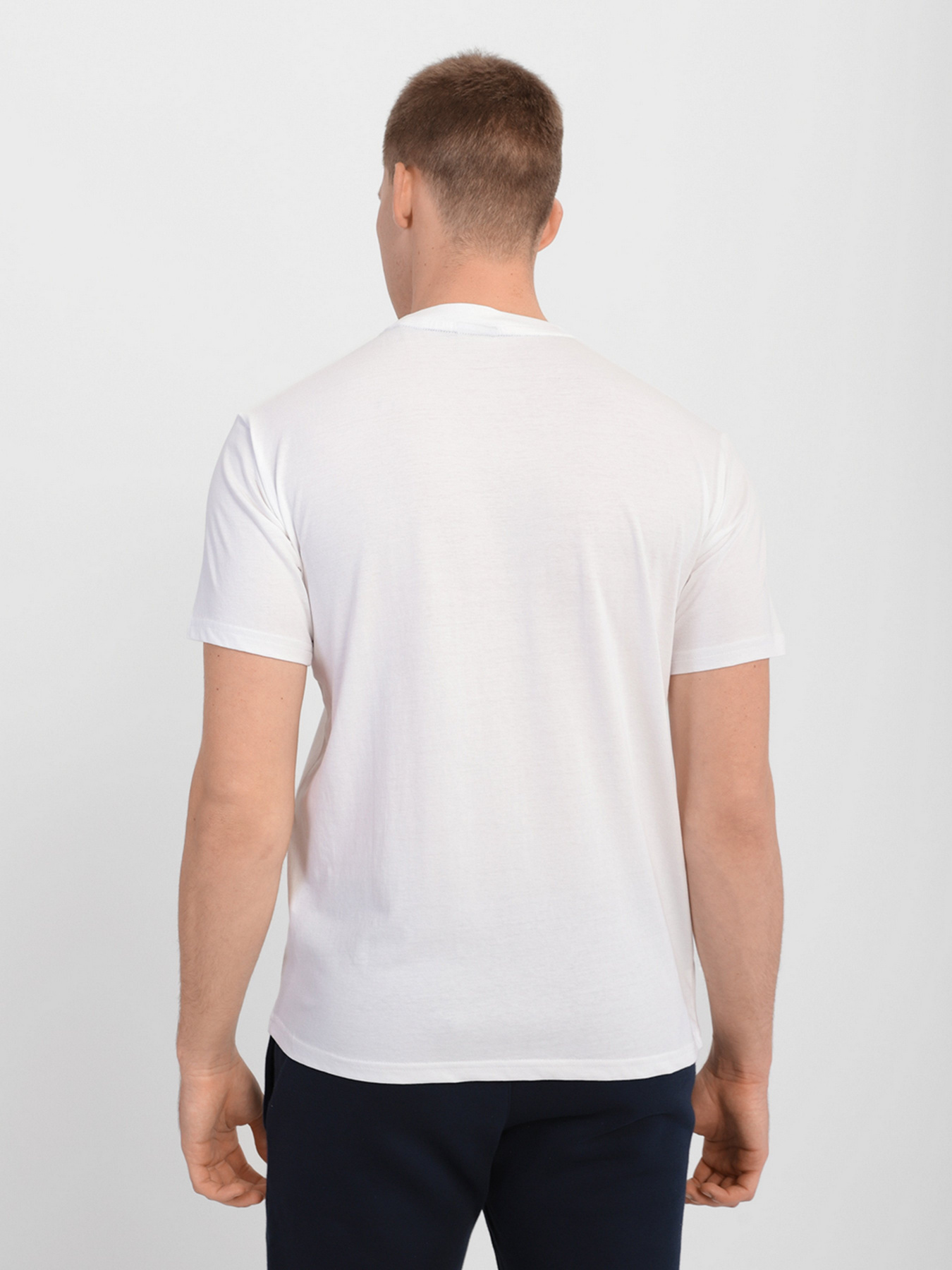 Футболки и поло Champion CREWNECK T-SHIRT модель cha214755-WHT Фото