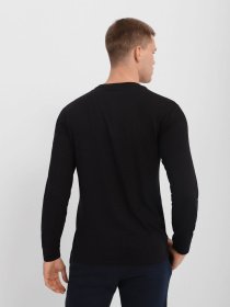 Футболки и поло Champion LONG SLEEVE CREWNECK T-SHIRT модель cha214756-NBK Фото