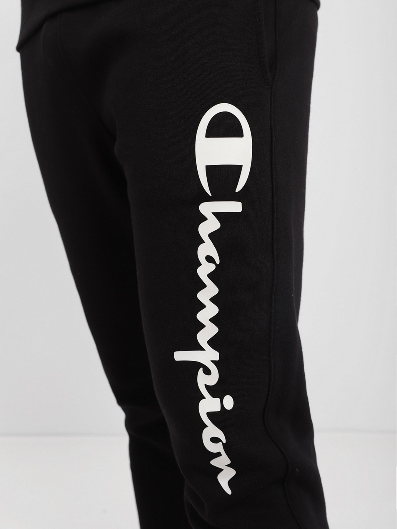 Штаны спортивные Champion RIB CUFF PANTS модель cha214953-NBK Фото