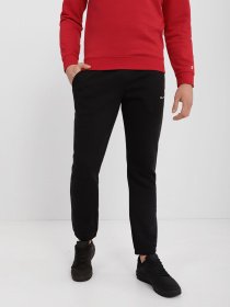 Штаны спортивные Champion ELASTIC CUFF PANTS модель cha214955-NBK Фото