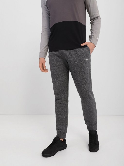 Штаны спортивные Champion RIB CUFF PANTS модель cha214956-GRDKM Фото
