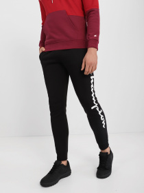 Спортивні штани Champion RIB CUFF PANTS модель cha214961-NBK/NOXM Спортивні штани Champion RIB CUFF PANTS модель cha214961-NBK/NOXM Фото
