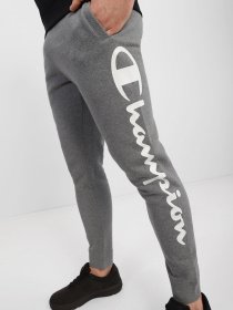 Штаны спортивные Champion RIB CUFF PANTS модель cha214961-NGAM/NBK Фото
