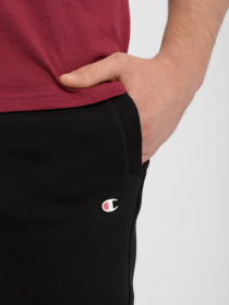 Штаны спортивные Champion RIB CUFF PANTS модель cha214962-NBK Фото