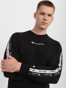 Світшот Champion DOUBLE LOGO модель cha216560-NBK Фото