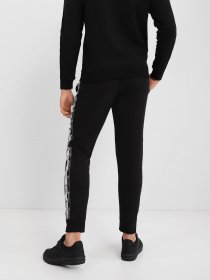 Спортивні штани Champion DOUBLE LOGO RIB CUFF PANTS модель cha216561-NBK Фото