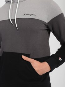 Худі Champion STRIPE COLOUR BLOCK модель cha216587-NBK/EBN Фото