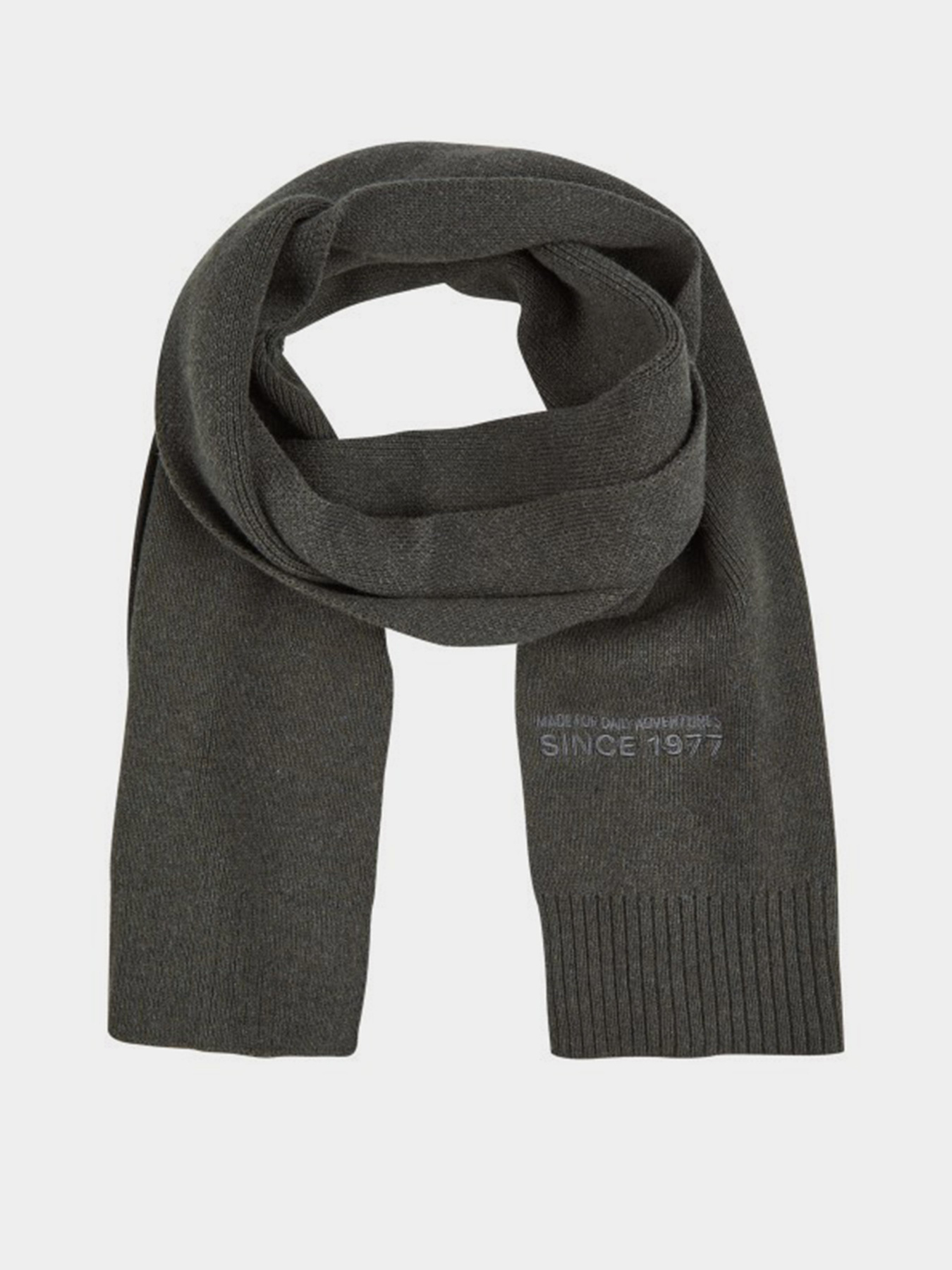 Шарф Camel Active модель 407520-8V52-93 Сіро-оливковий Фото