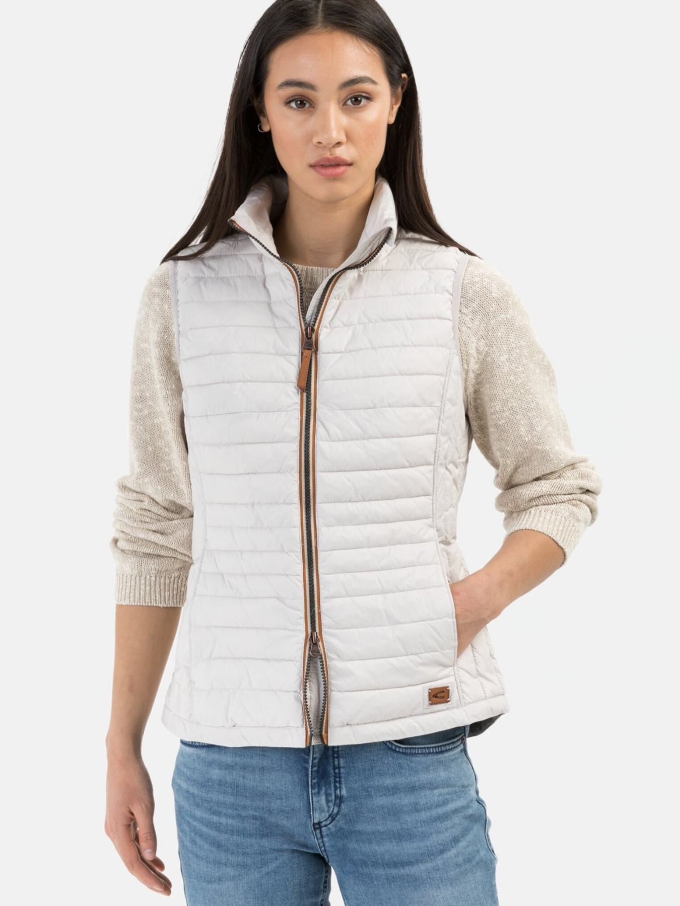 Утеплений жилет Camel Active модель 360250-9E50-66 Молочний Фото