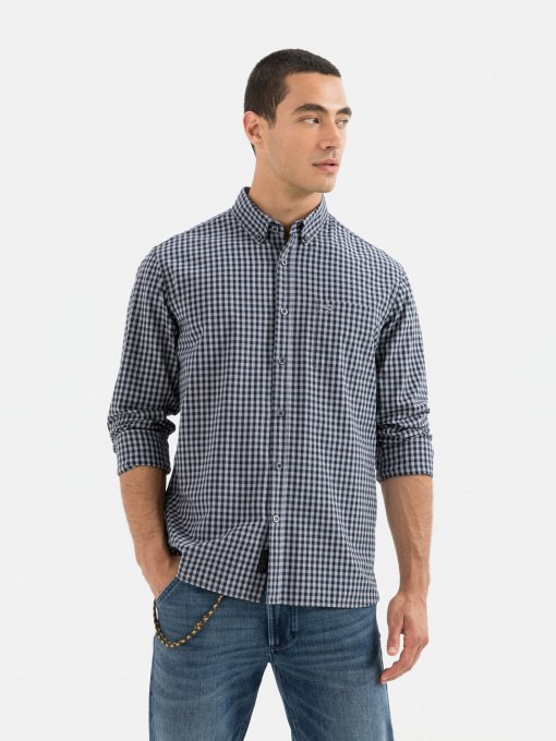 Рубашка повседневная Camel Active модель 409114-8S04-47 Темно-синій Фото