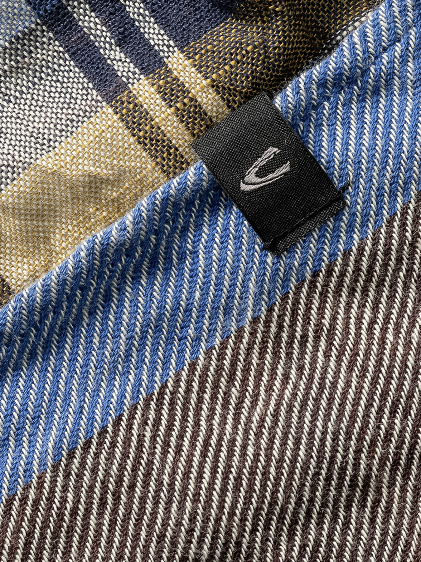 Шарф Camel Active модель 407290-2V29-47 Синій, коричневий Фото