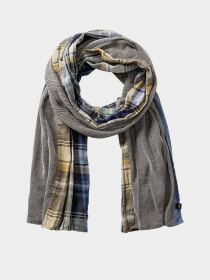 Шарф Camel Active модель 407290-2V29-47 Синій, коричневий Шарф Camel Active модель 407290-2V29-47 Синій, коричневий Фото