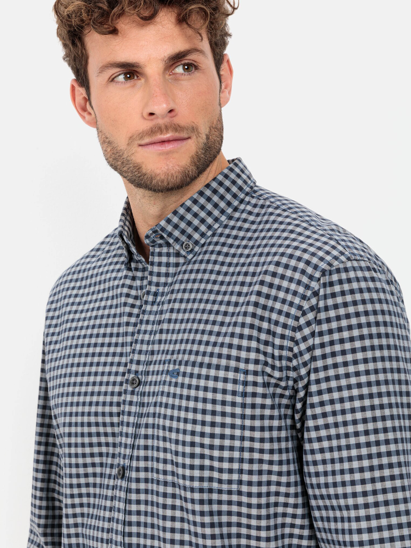 Рубашка Camel Active модель 409114-2S04-47 Синій Фото