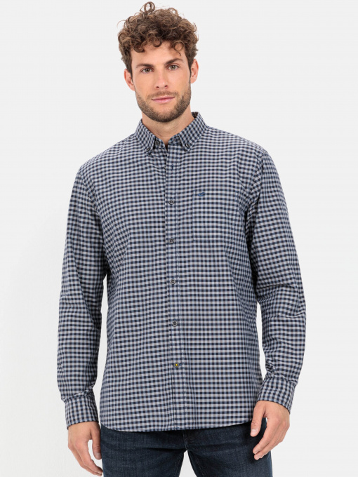 Сорочка Camel Active модель 409114-2S04-47 Синій Фото