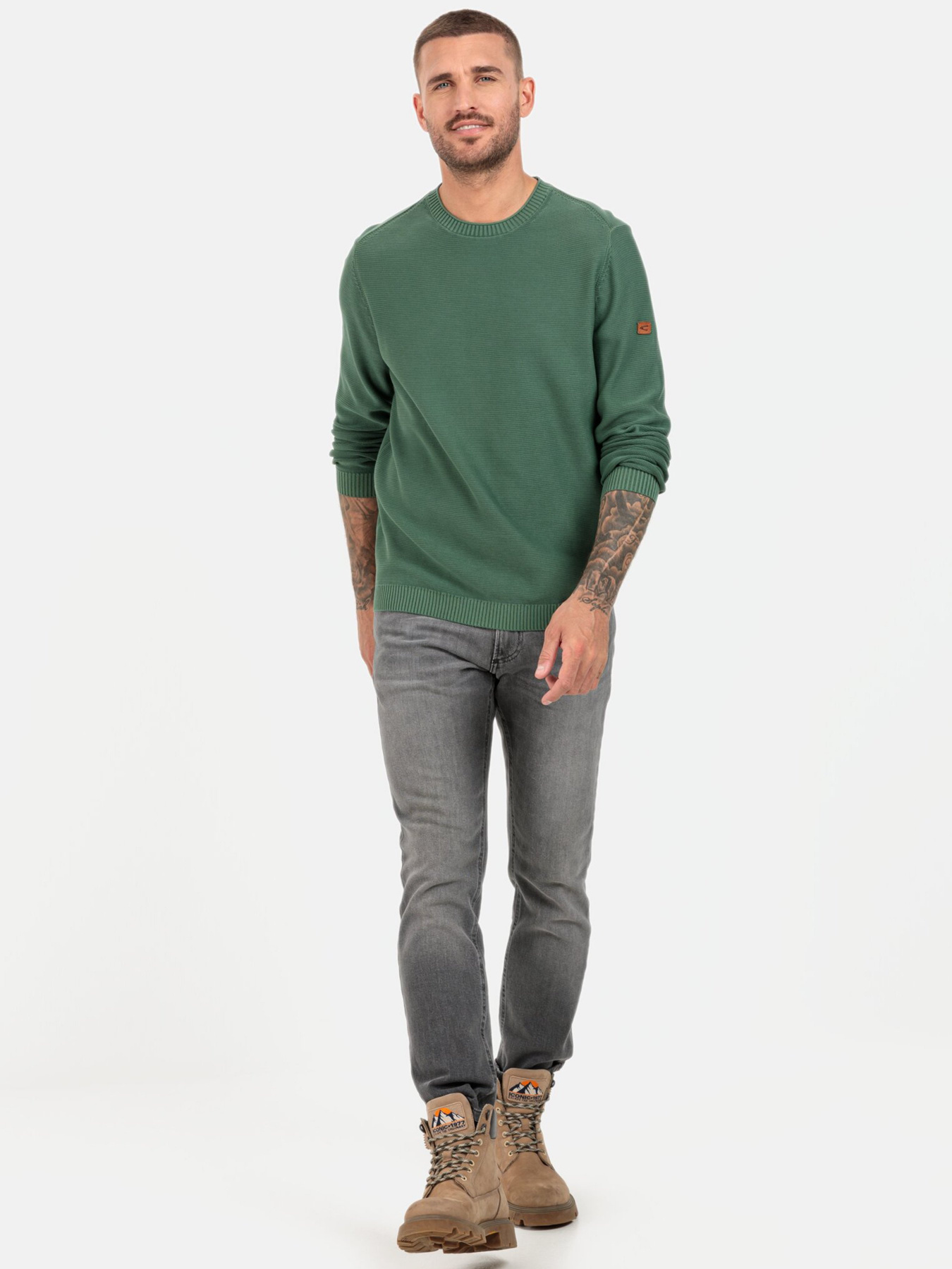 Свитер Camel Active модель 409545-2K10-38 Зелений Фото