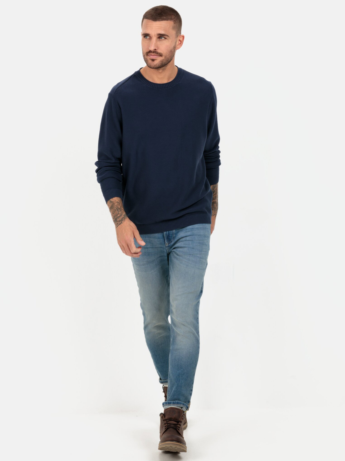 Светр Camel Active модель 409545-2K10-47 Темно-синій Фото