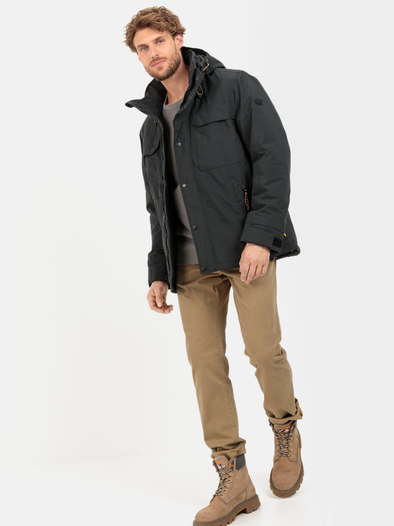 Зимова куртка Camel Active модель 420654-2O72-08 Темно-сірий Фото