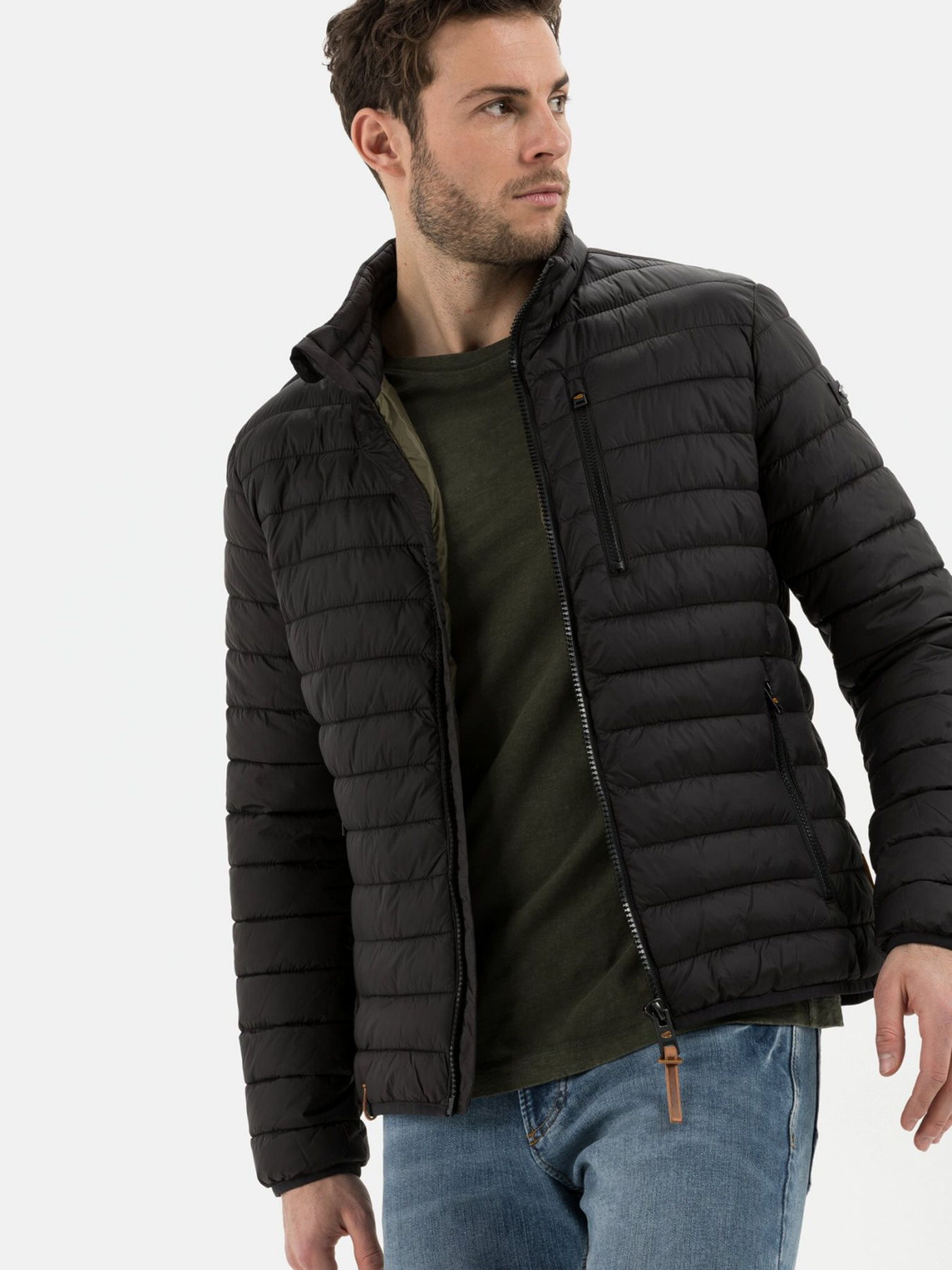 Демисезонная куртка Camel Active модель 430750-9E52-88 Темно-сірий Фото