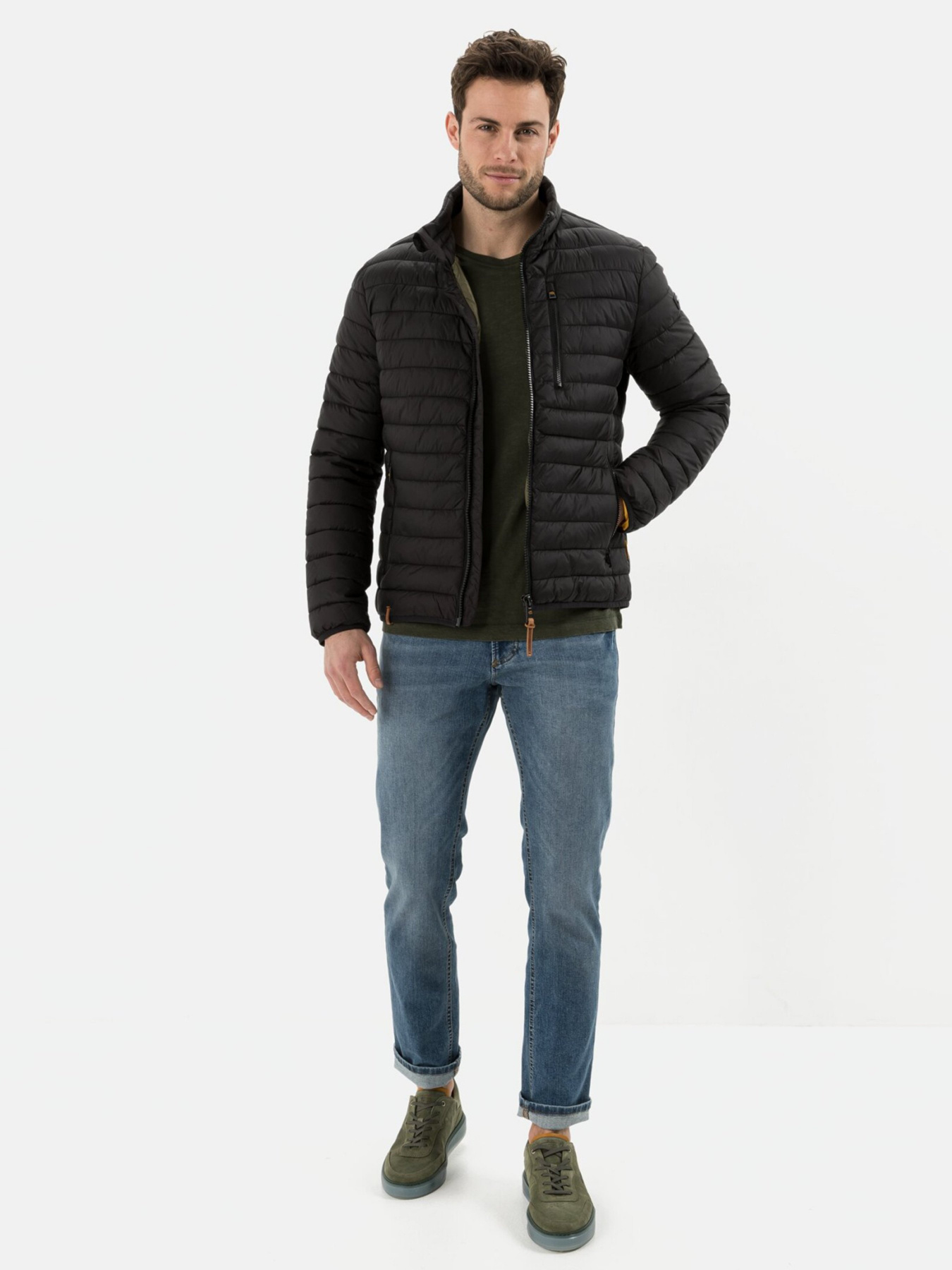 Демисезонная куртка Camel Active модель 430750-9E52-88 Темно-сірий Фото