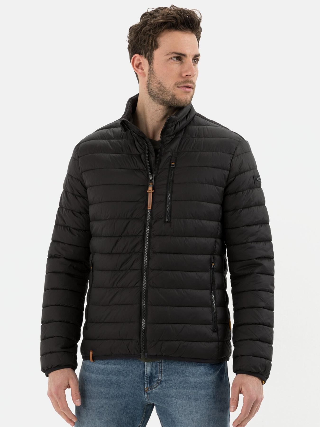 Демисезонная куртка Camel Active модель 430750-9E52-88 Темно-сірий Фото