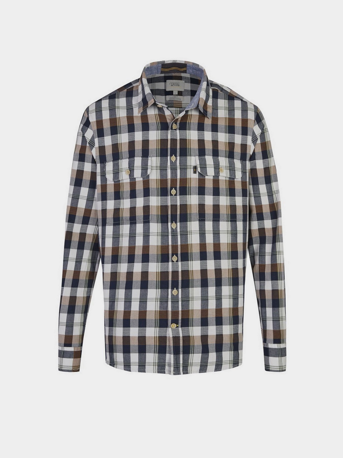 Сорочка повсякденна Camel Active модель 409138-6S08-23 Коричневий Фото