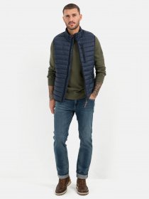 Утеплений жилет Camel Active Vest модель 460210-9E52-47 Темно-синій Утеплений жилет Camel Active Vest модель 460210-9E52-47 Темно-синій Фото