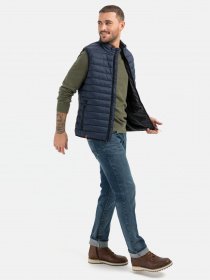 Утеплений жилет Camel Active Vest модель 460210-9E52-47 Темно-синій Утеплений жилет Camel Active Vest модель 460210-9E52-47 Темно-синій Фото