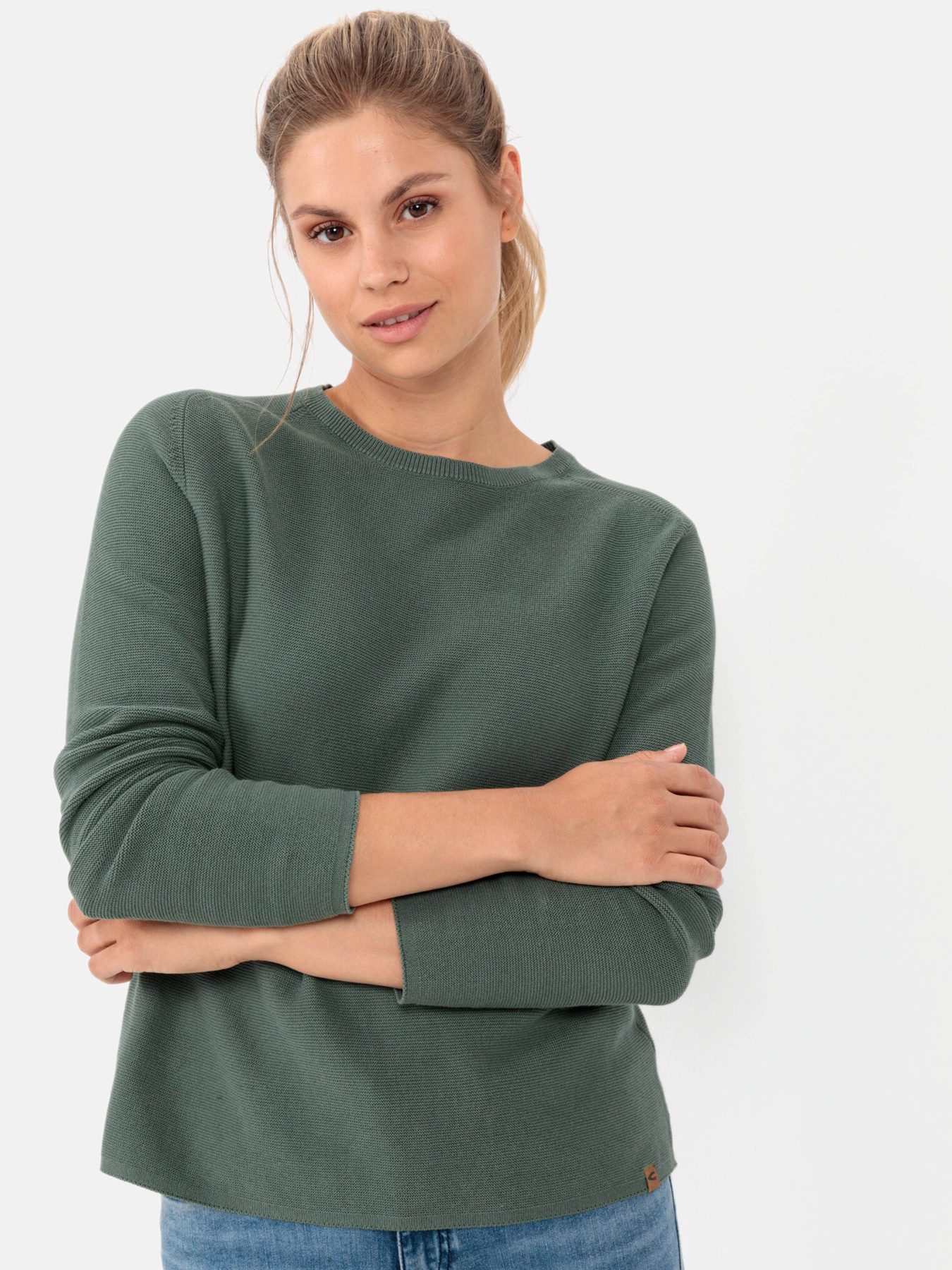 Свитер Camel Active модель 309580-2K88-37 Світло-зелений Фото