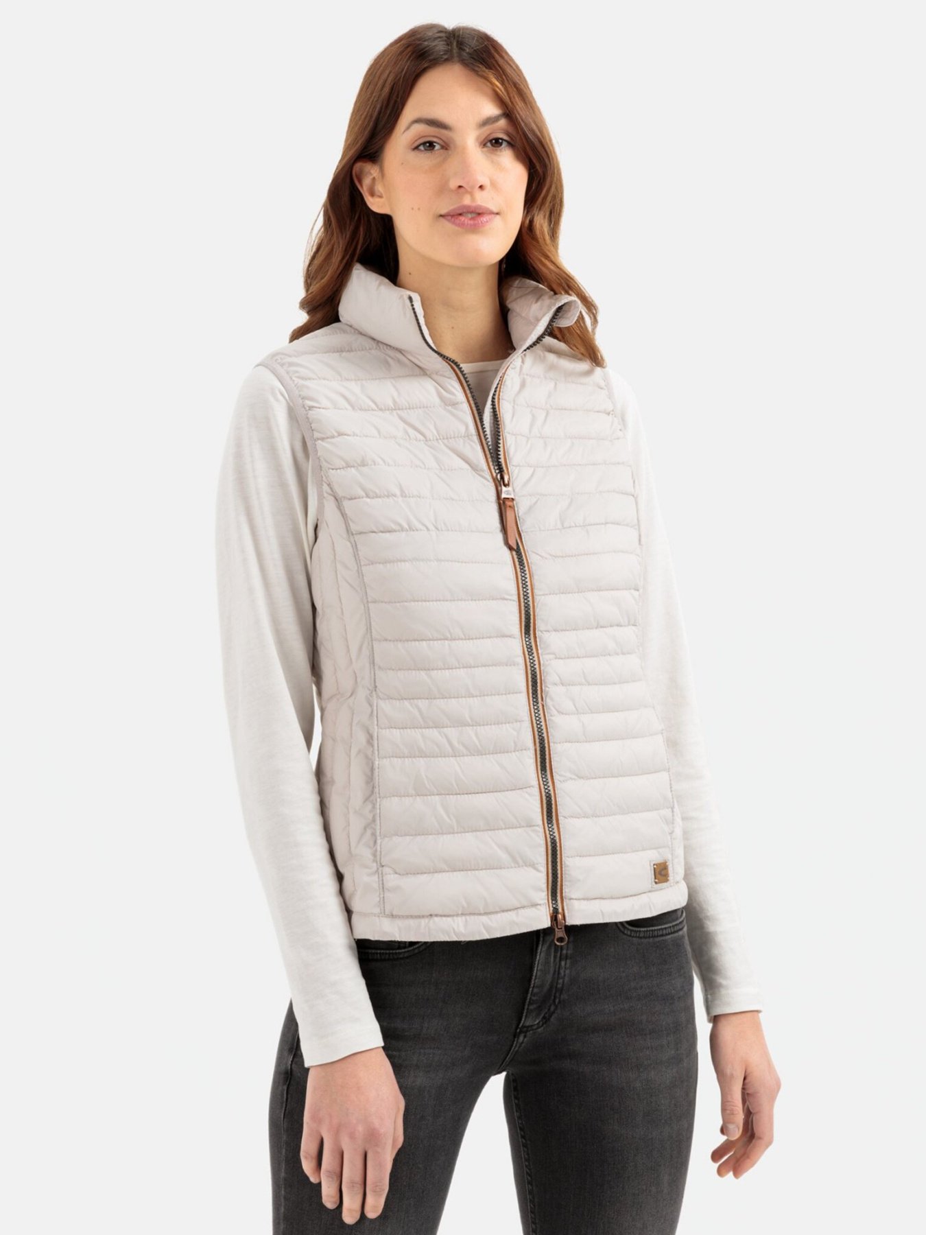 Утеплений жилет Camel Active модель 360250-9E50-66 Світло-сірий Фото